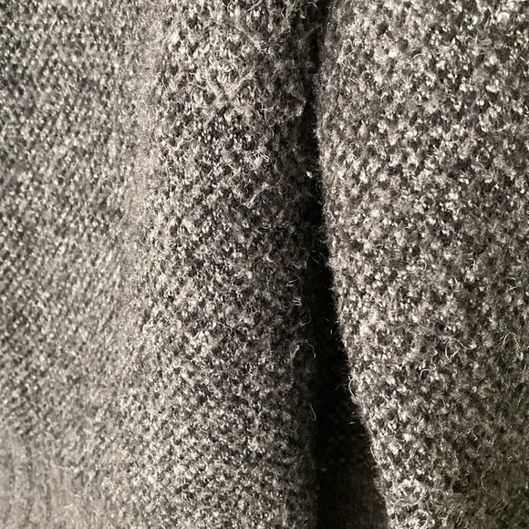 RD style conscious grey knit cowl neck sweater. - Picture 2 of 6